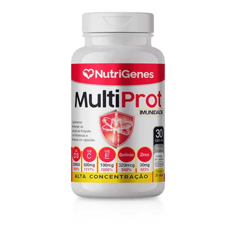 Multi prot 30 cápsulas 1650 mg | Nutrigenes