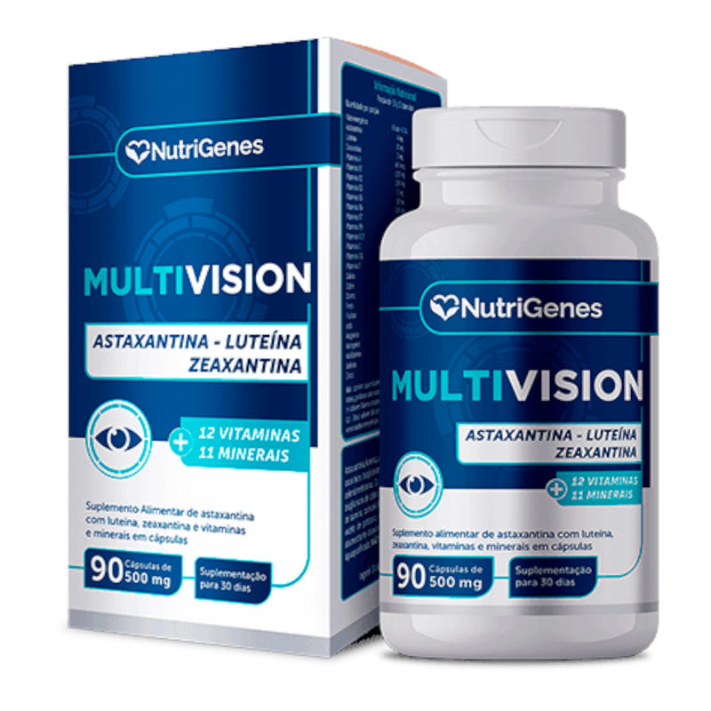 Multivision 90 cápsulas 500 mg | Nutrigenes