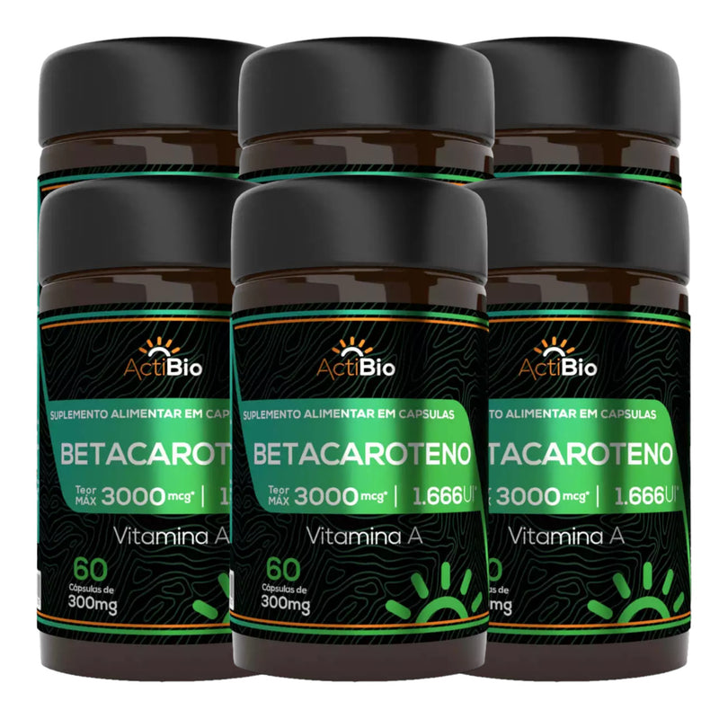 Vitamina A - Betacaroteno - 360 cápsulas | ActiBio