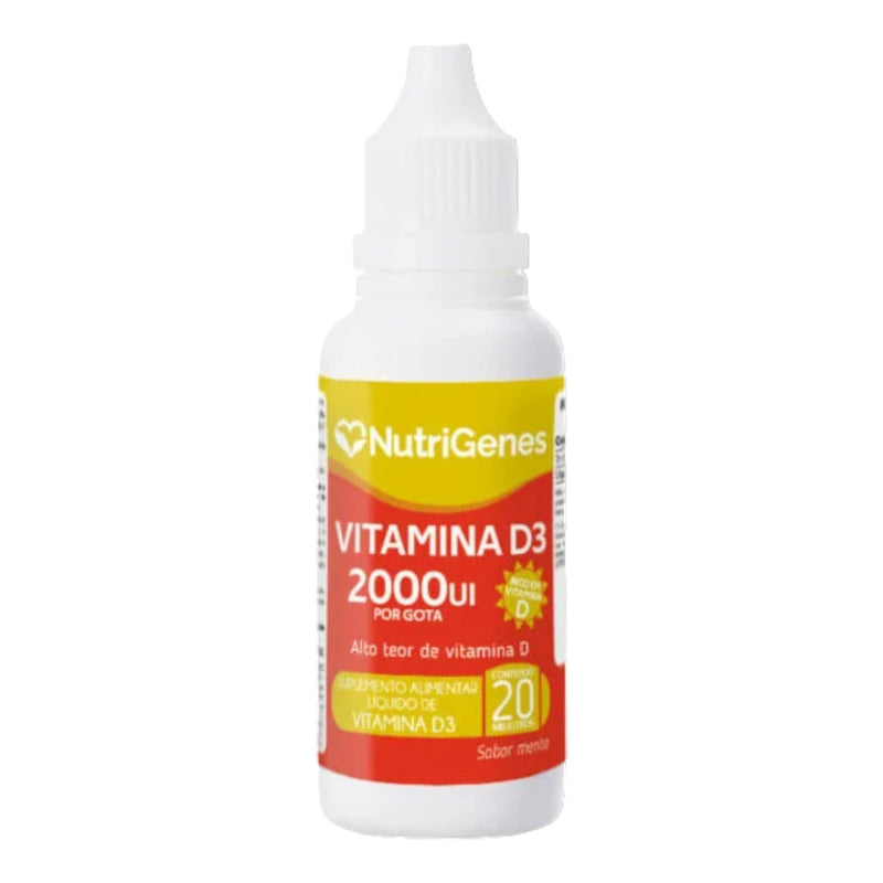 Vitamina d3 gotas 2000ui 20ml | Nutrigenes